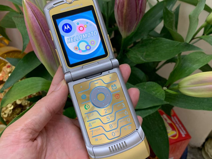 Motorola V3i Gold Zin Chính Hãng